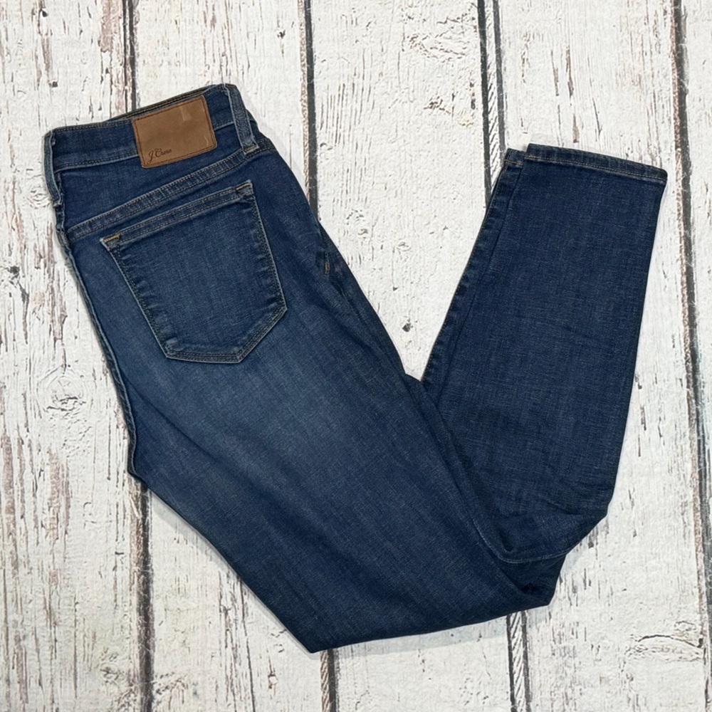 J. Crew Blue Denim Jeans Toothpick Women's Size Pants
